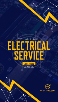 Quality Electrical Services Instagram Reel Design
