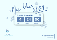 2022 Countdown Postcard Design