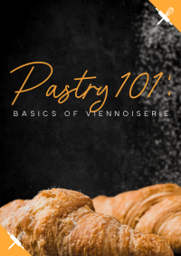Pastry 101 Flyer Design