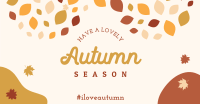 Autumn Leaf Mosaic Facebook Ad Design