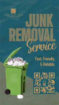 Junk Removal Service Instagram story Image Preview