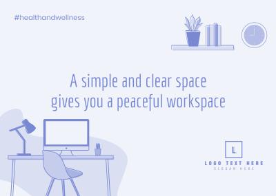 Ideal Workspace Postcard Image Preview