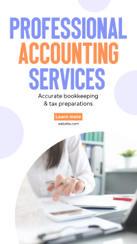 Accounting Service Experts Facebook story Image Preview