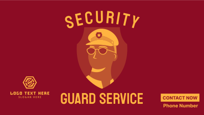 Security Guard Booking Facebook event cover Image Preview