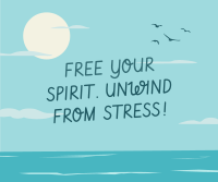 Unwind From Stress Facebook post Image Preview