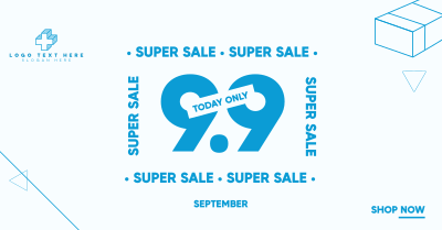 Super Sale 9.9 Facebook ad Image Preview