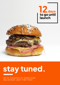 Burger Shack Launch Flyer Image Preview