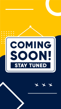 Coming Soon Signage Instagram Story Design