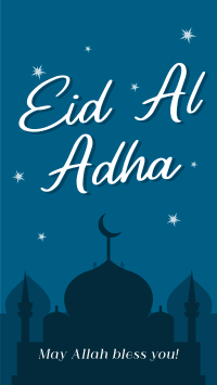 Eid Al Adha Night Instagram reel Image Preview