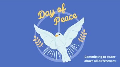 World Peace Dove Facebook event cover Image Preview