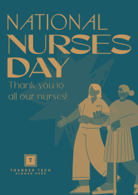 Nurses Day Appreciation Poster Image Preview