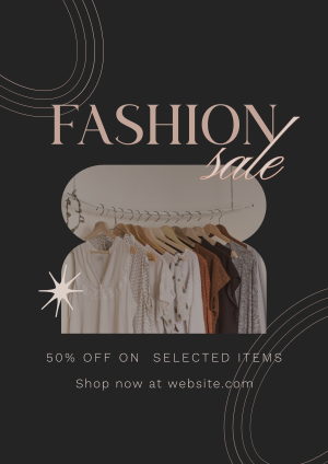 Sophisticated Fashion Sale Flyer Image Preview