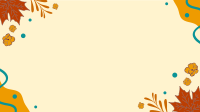 Sunset Thanksgiving Zoom Background Image Preview