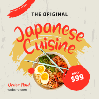 Original Japanese Cuisine Linkedin Post Image Preview