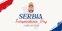 Serbia National Day Twitter post Image Preview