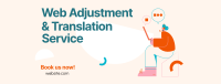 Web Adjustment & Translation Services Facebook cover Image Preview