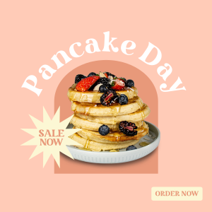 Pancake Day Instagram post Image Preview