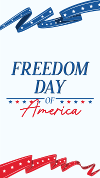 Freedom Day of America YouTube short Image Preview