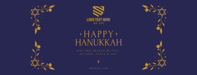 Hanukkah Festival Facebook cover Image Preview