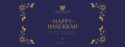 Hanukkah Festival Facebook cover Image Preview