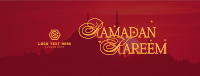 Ramadan Sunset Facebook Cover Image Preview