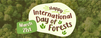 International Day of Forests  Facebook cover Image Preview