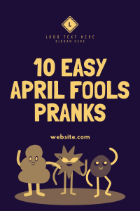 April Mascots Pinterest Pin | BrandCrowd Pinterest Pin Maker