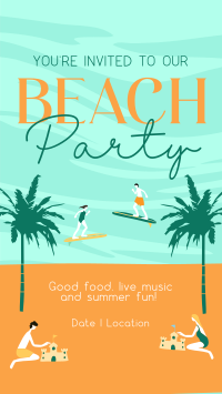 It's a Beachy Party YouTube short Image Preview