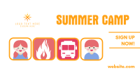 Summer Camp Registration Facebook ad Image Preview