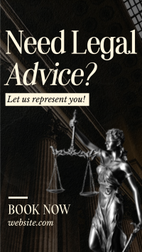 Legal Advice Facebook Story Design