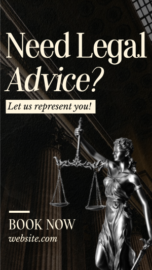 Legal Advice Facebook story Image Preview