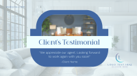 Clean Real Estate Testimonial Video Preview