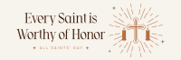 Honor Thy Saints Twitter Header Design