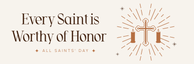 Honor Thy Saints Twitter header (cover) Image Preview