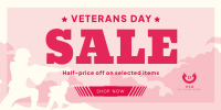 Remembering Veterans Sale Twitter Post Image Preview