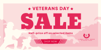 Remembering Veterans Sale Twitter post Image Preview