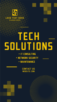 Pixel Tech Solutions Instagram Story Design