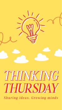 Thinking Thursday Ideas YouTube Short Image Preview