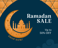 Ramadan Moon Discount Facebook post Image Preview