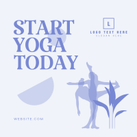Start Yoga Now Instagram post Image Preview