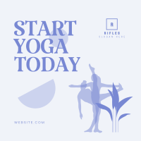 Start Yoga Now Instagram post Image Preview