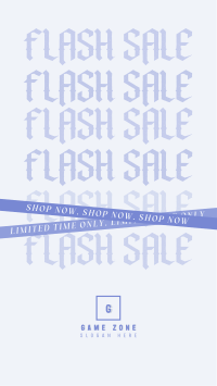 Gothic Flash Sale Facebook story Image Preview