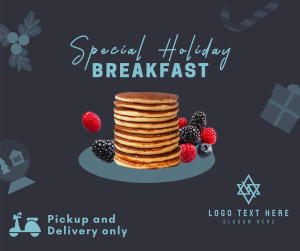 Holiday Breakfast Restaurant Facebook post Image Preview