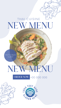 Carry The Thai Curry Instagram Story Design