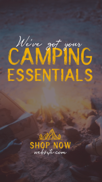 Camping Gear Essentials Video Image Preview