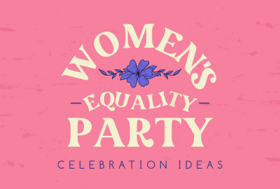 Women's Equality Celebration Pinterest board cover Image Preview