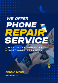 Trusted Phone Repair Poster Design