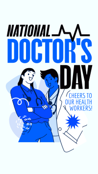 Doctor's Day Celebration Instagram Story Design