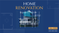 Home Renovation Facebook Event Cover Design