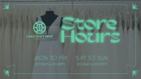 Sophisticated Shop Hours Animation Preview